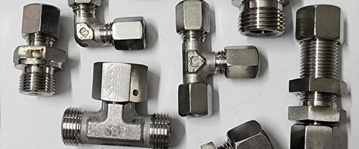 Titanium Grade 12  Ferrule Fittings